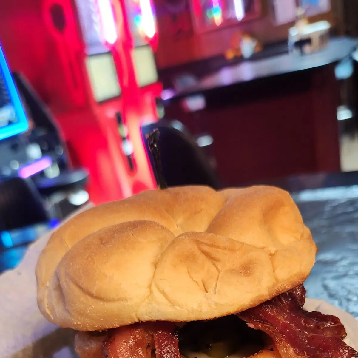Bacon Cheeseburger with Cottage Fries