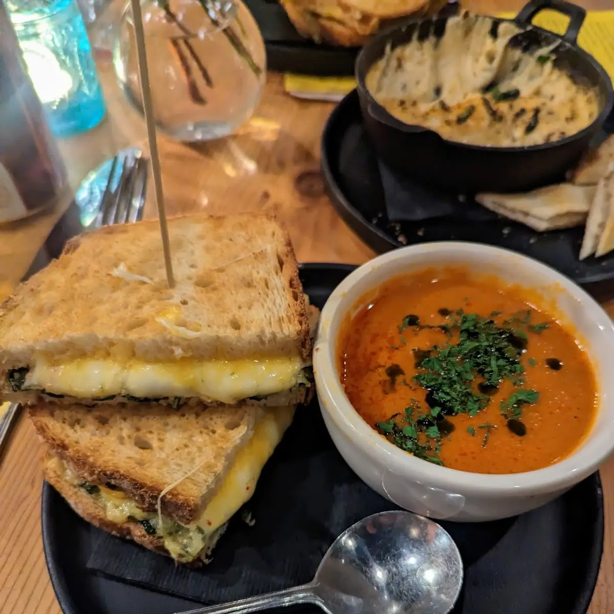 Grilled Cheese and Tomato Soup