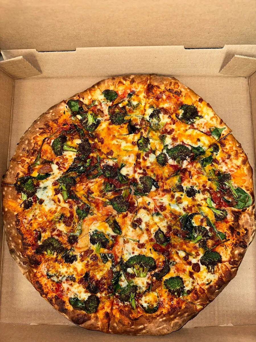 Half Quattro Formaggi Large Pizza