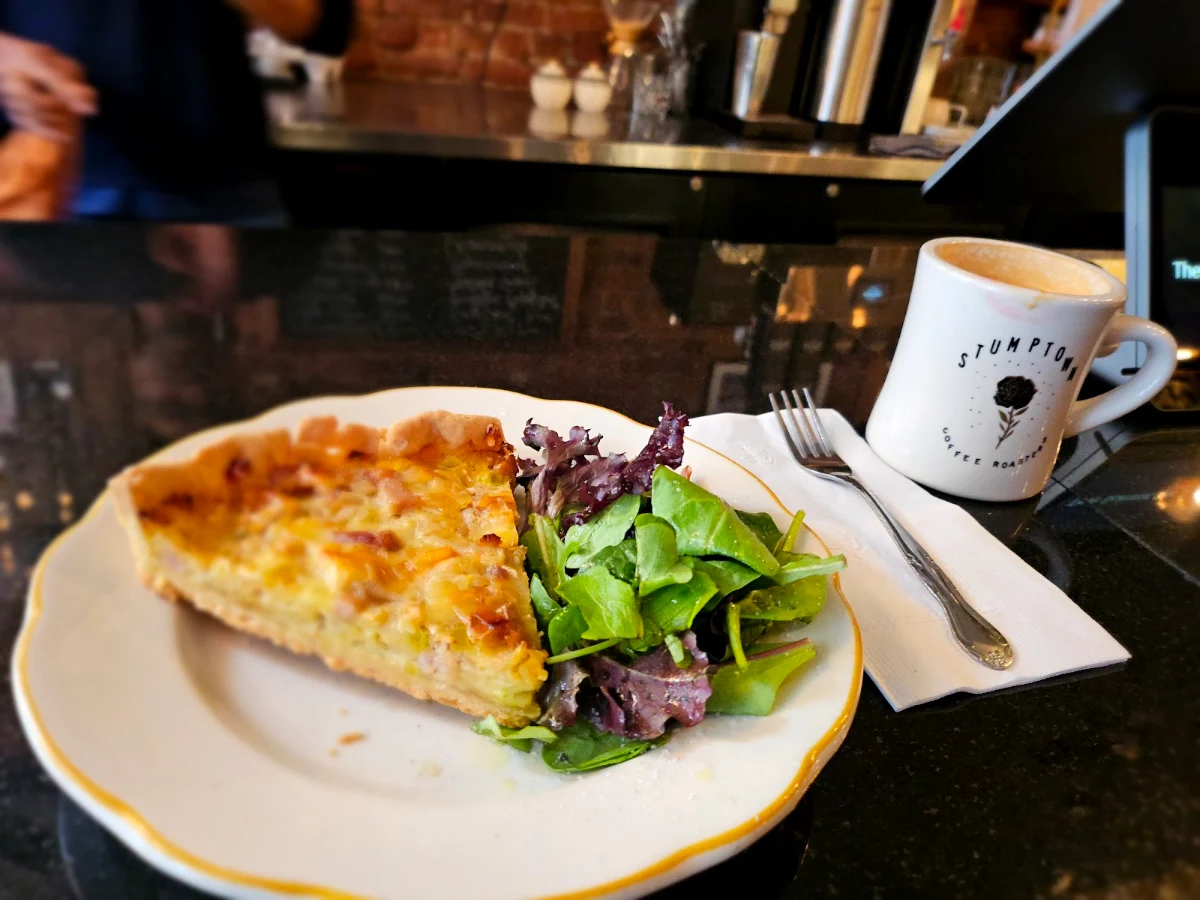 Cheese and Bacon Quiche