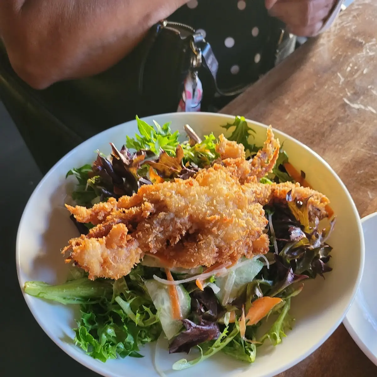 Tempura Soft Shell Crab Salad