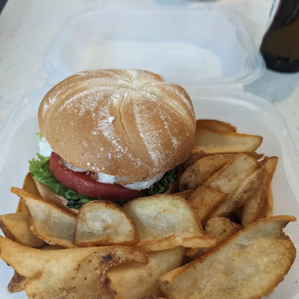 Fried Shrimp Sandwich