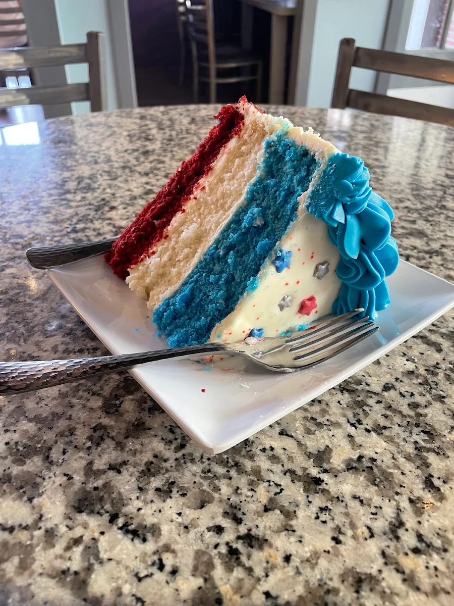 Red Velvet Cake Slice