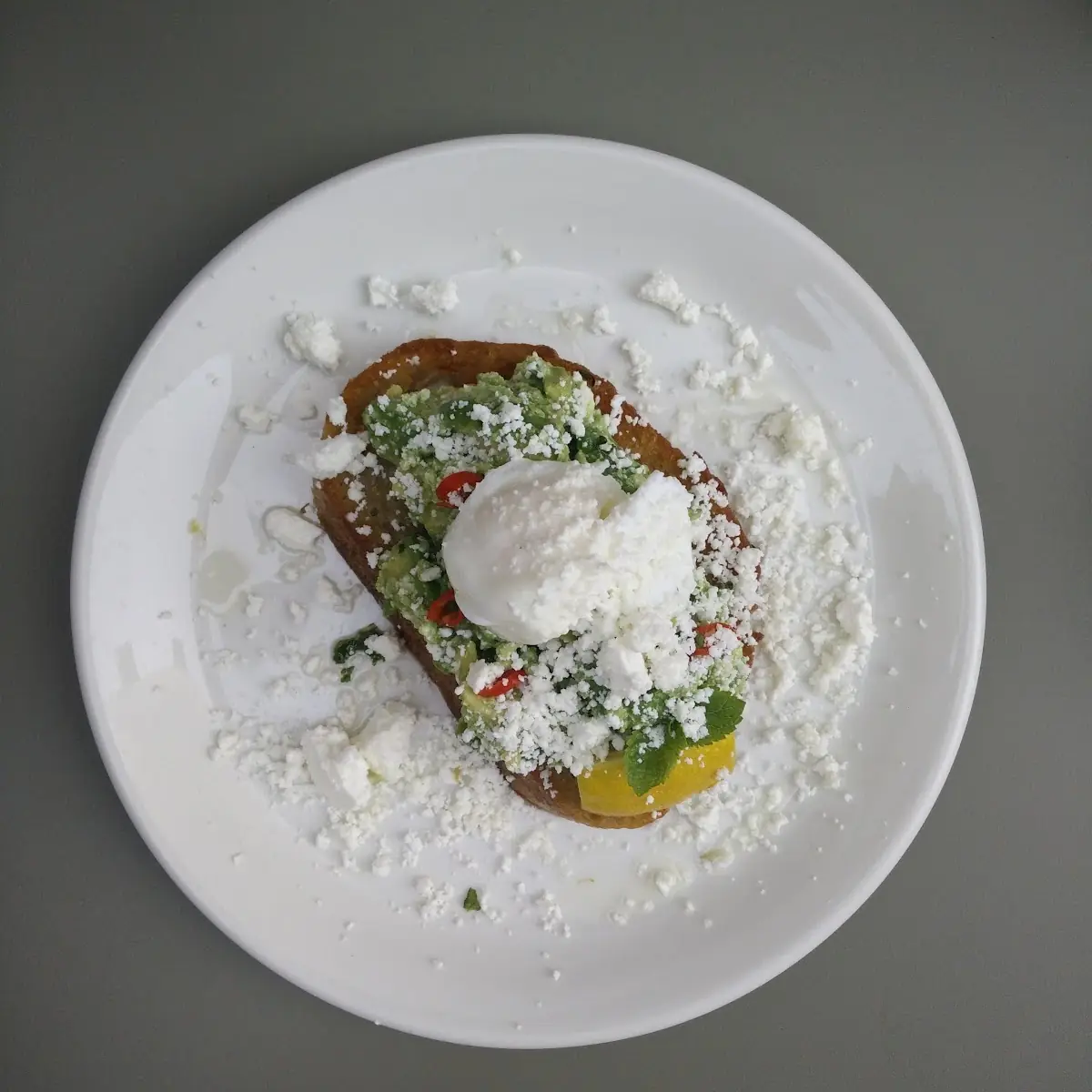 Avocado Toast with Poached Eggs