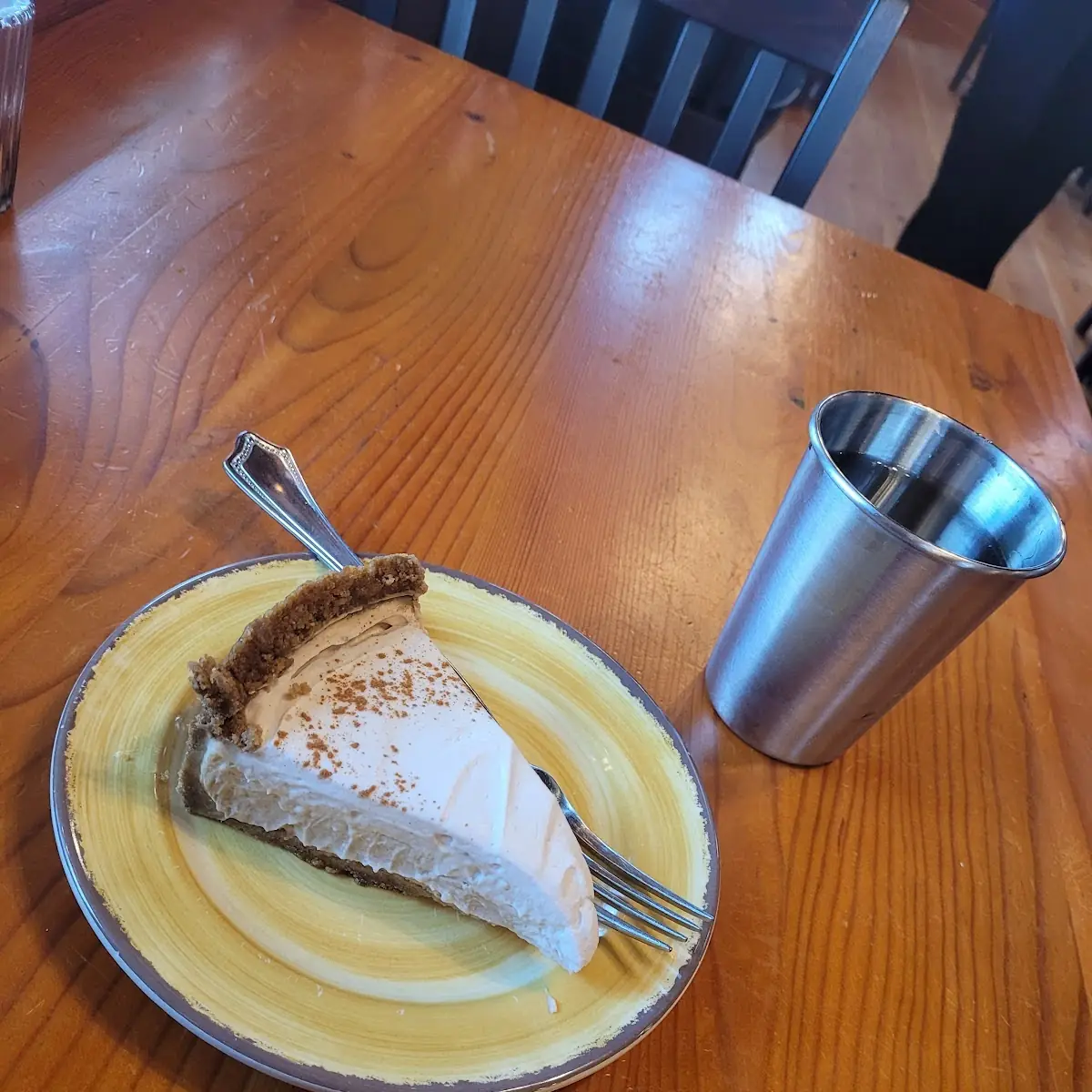 Cinnamon White Chocolate Cream Pie