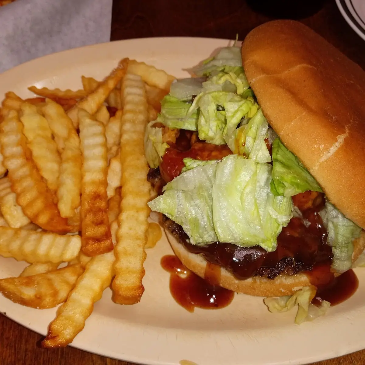 BBQ Cheddar Burger