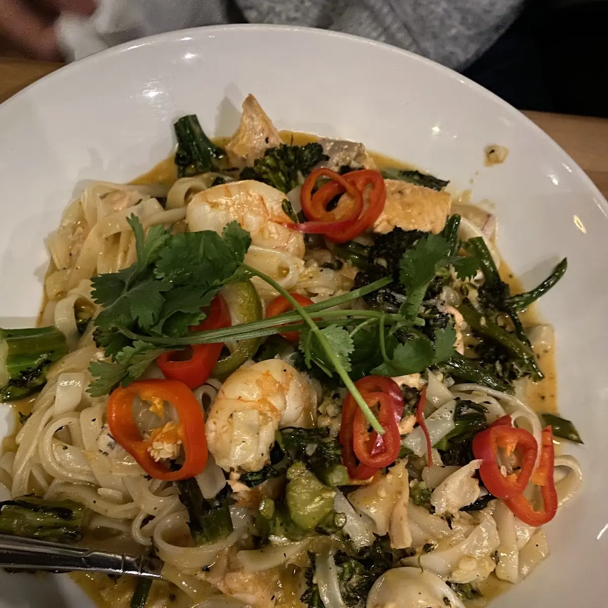 Seafood Red Curry