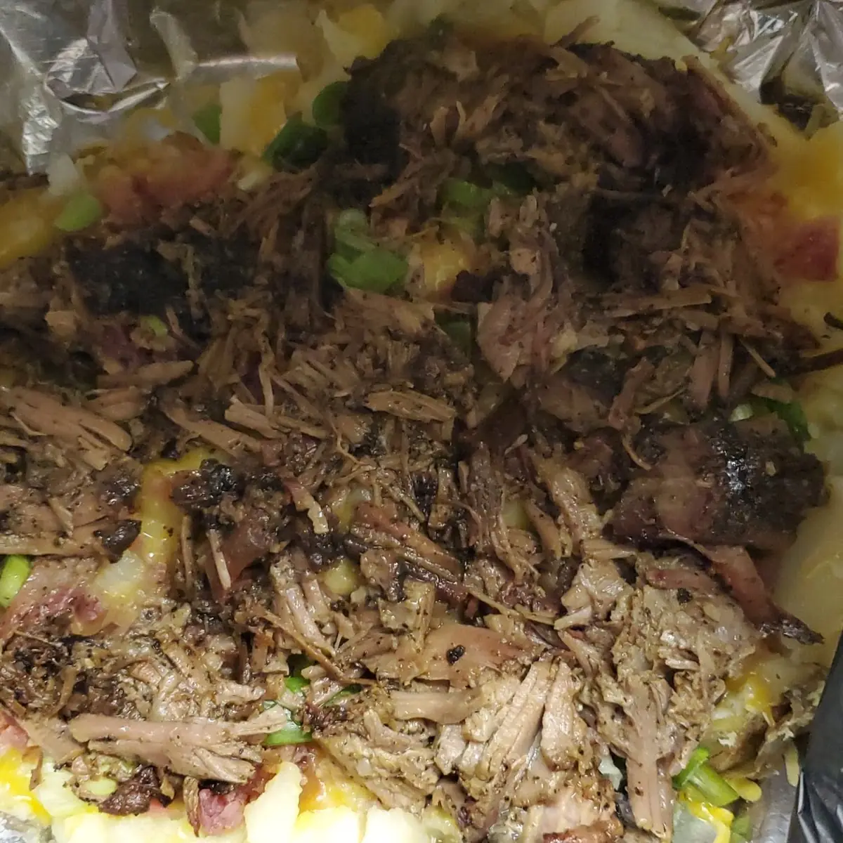Baked Potato with Pulled Pork