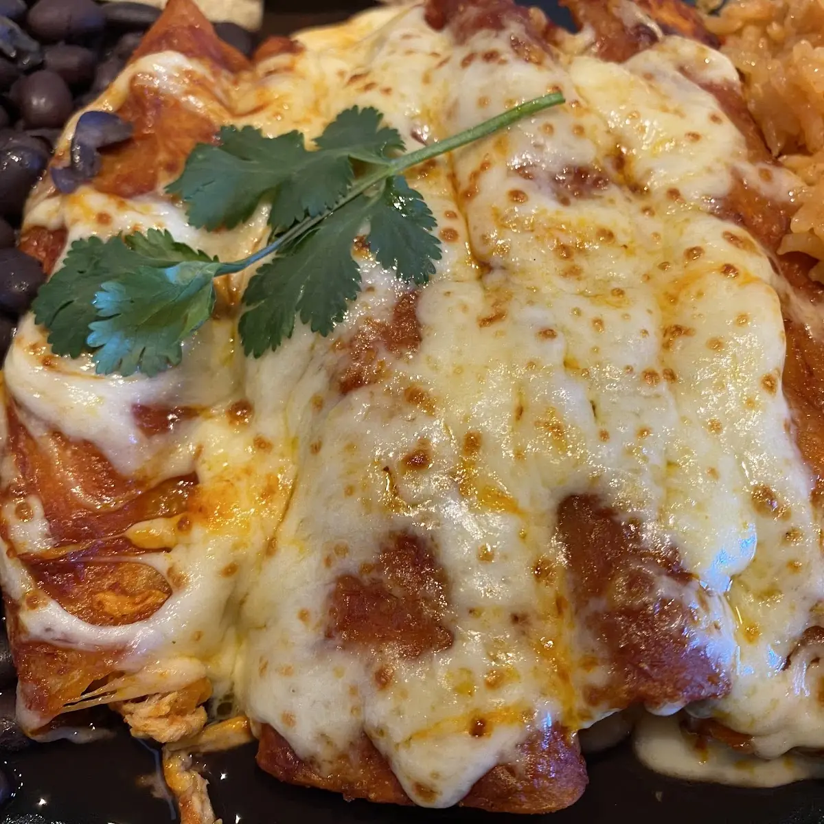Chicken and Cheese Enchiladas Verdes