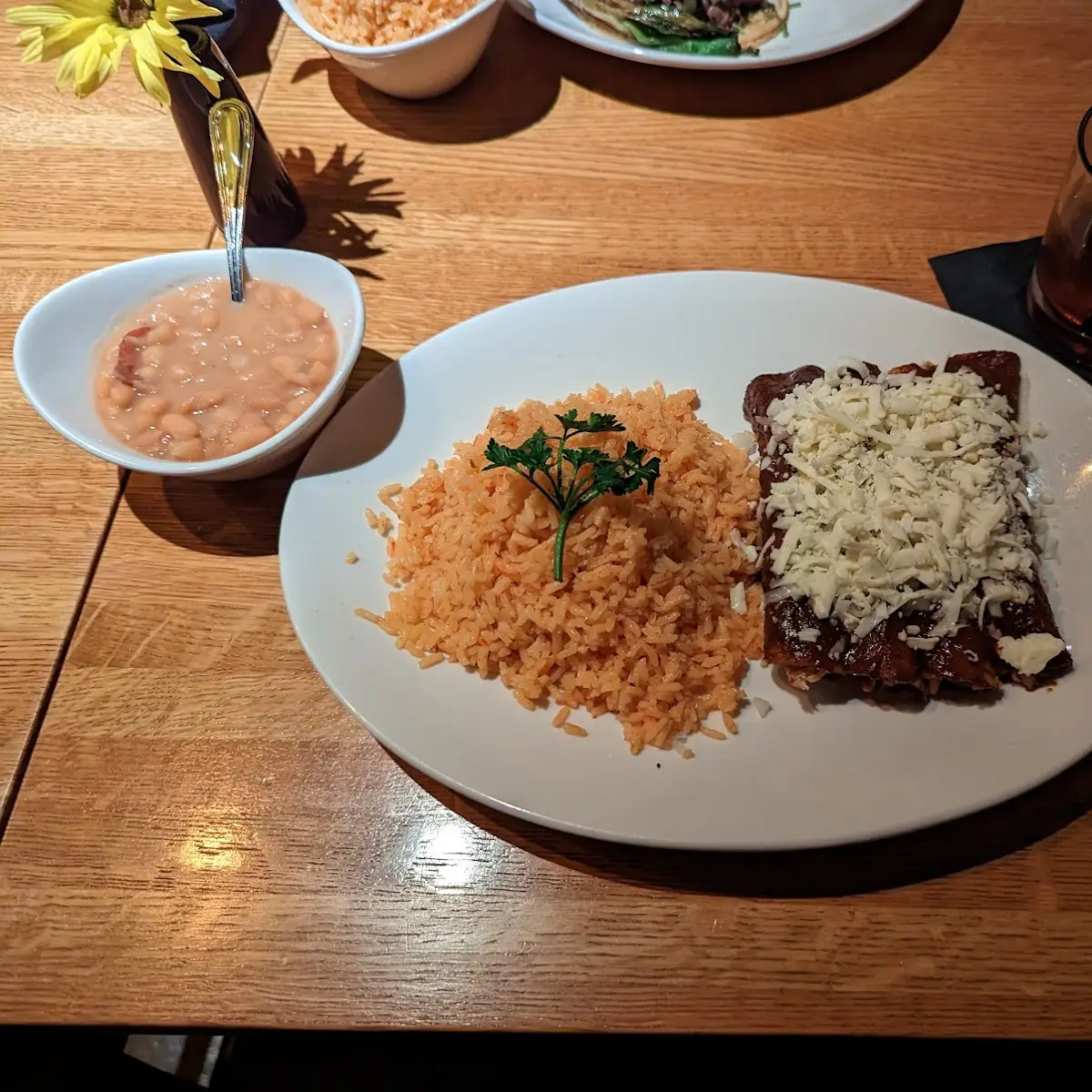 Mole Enchiladas