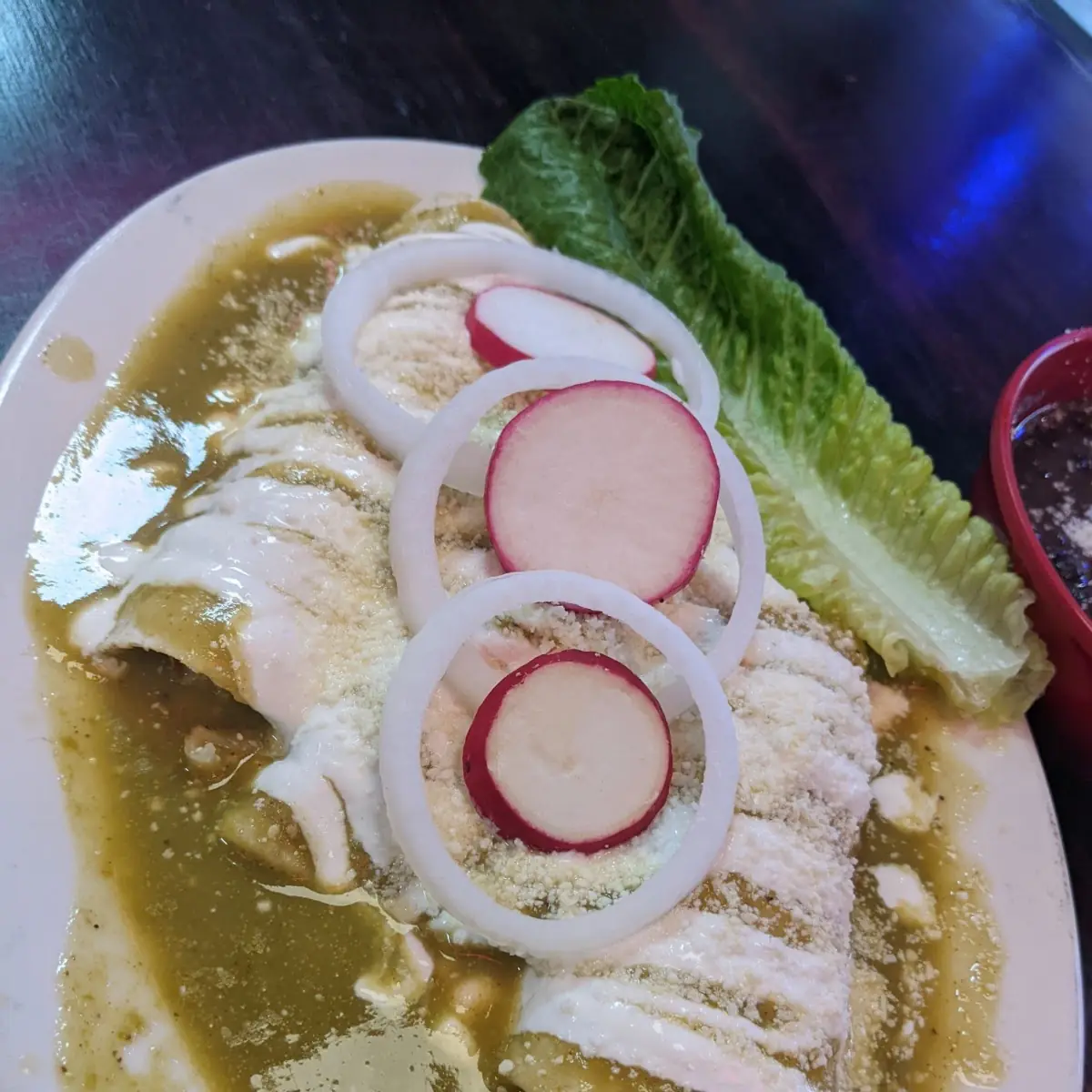 Enchiladas Verdes