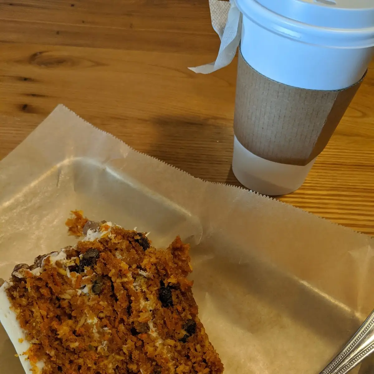 Carrot Cake Slice