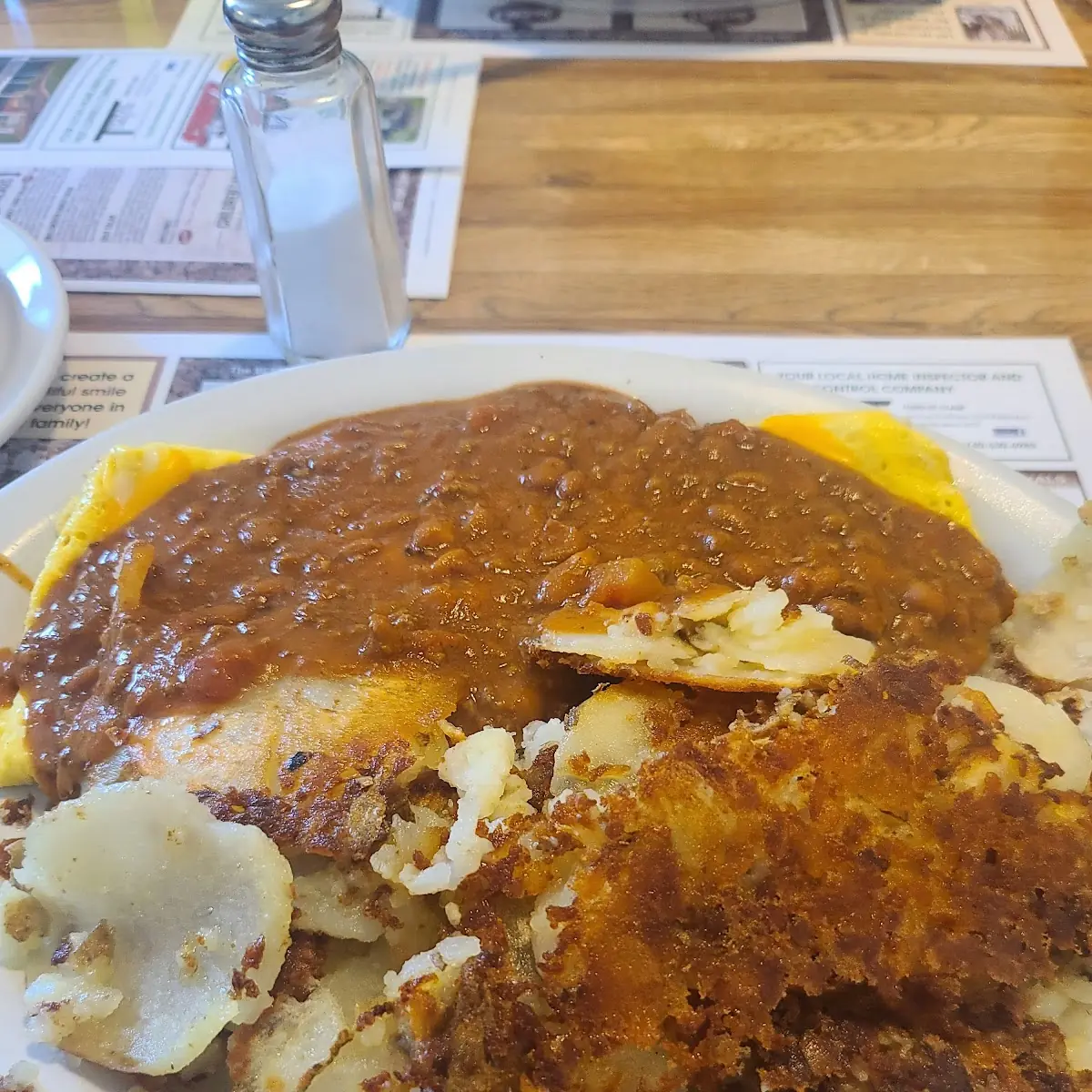 Chili Omelette