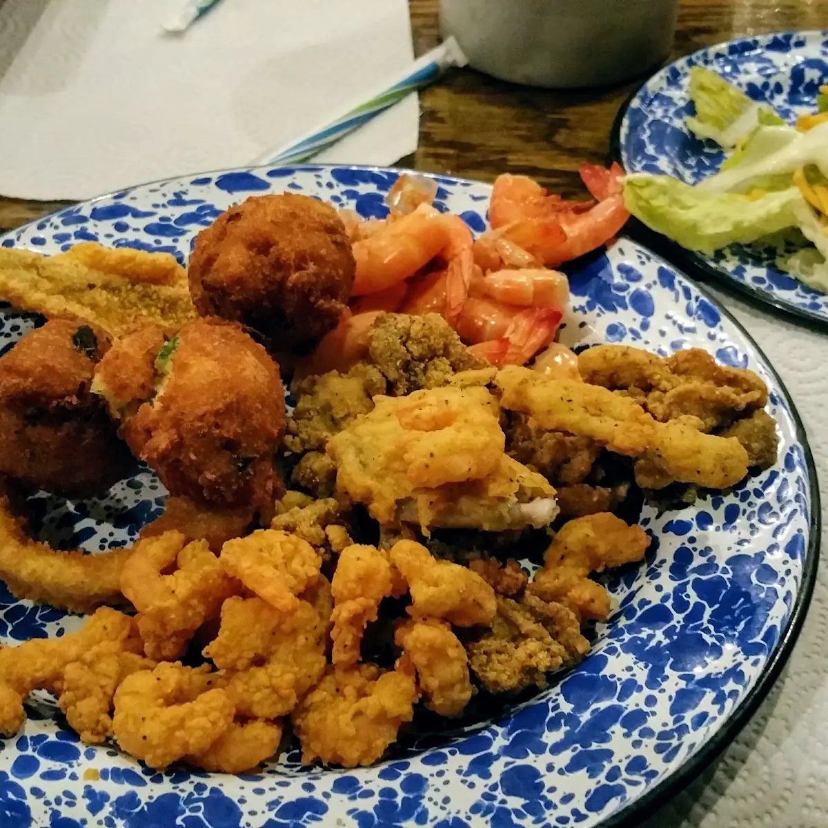 Fried Oysters Fried Shrimp