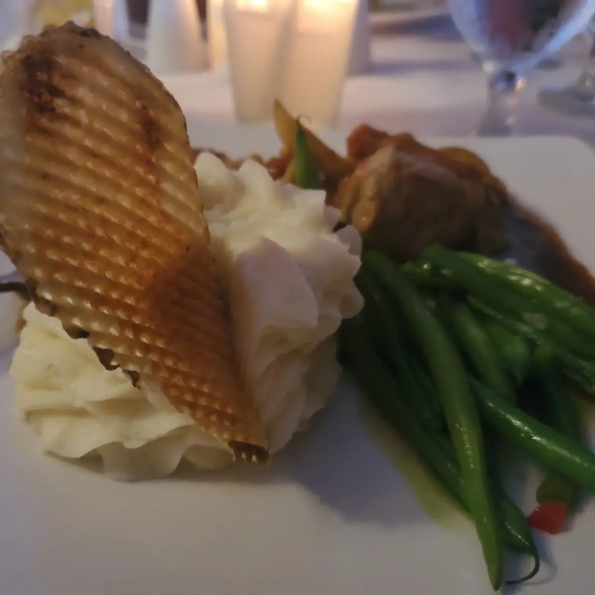 Duck Breast Asparagus Mashed Potatoes