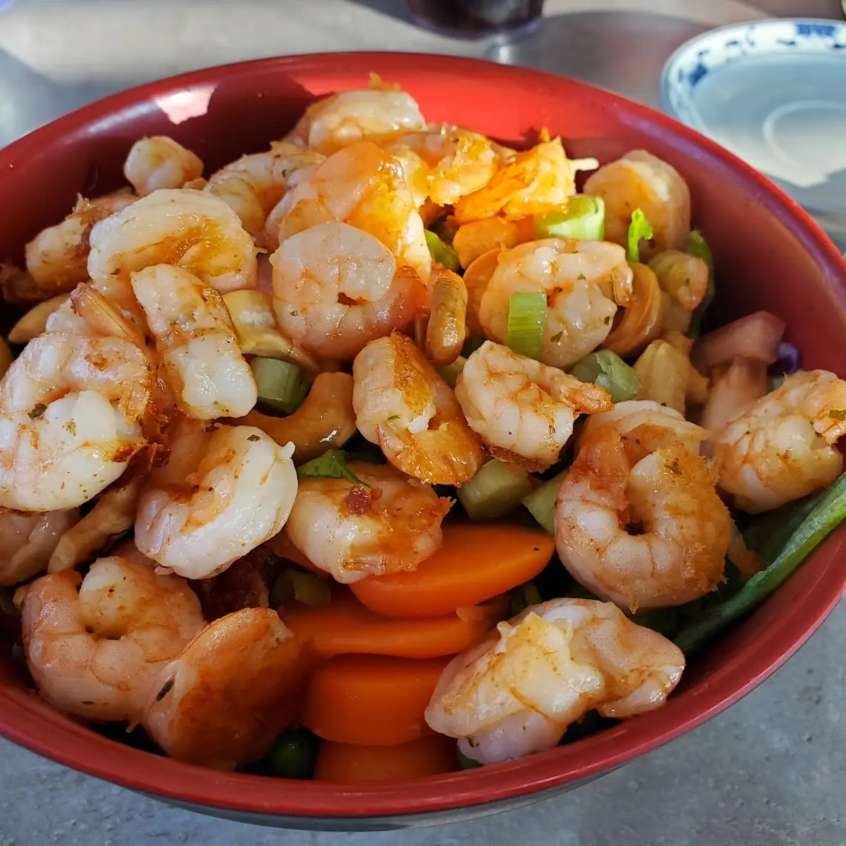 Emperor Salad with Grilled Shrimp