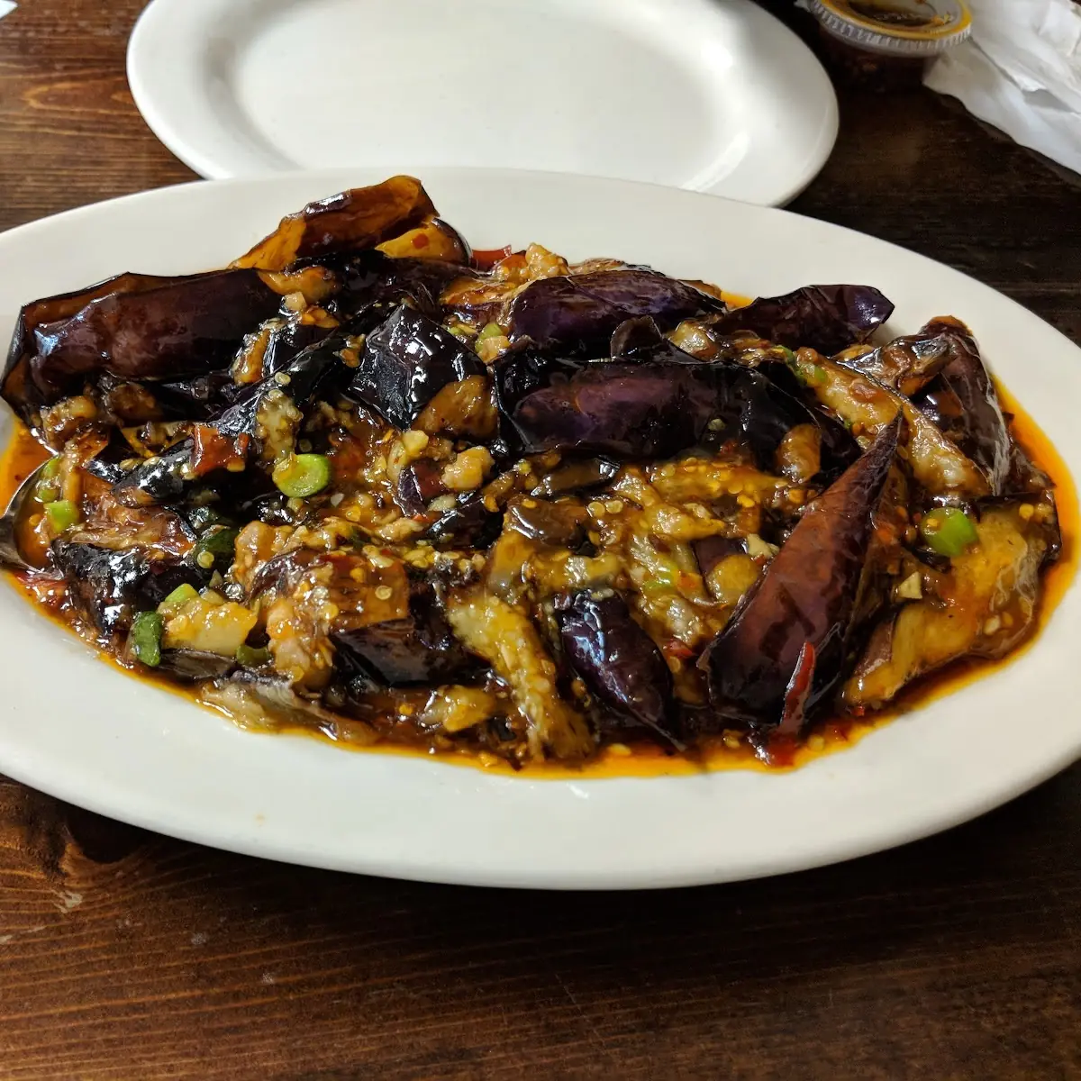 Eggplant with Garlic Sauce