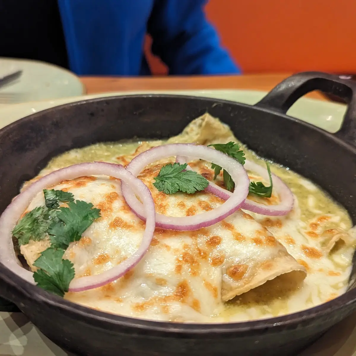 Shrimp Enchiladas Suizas