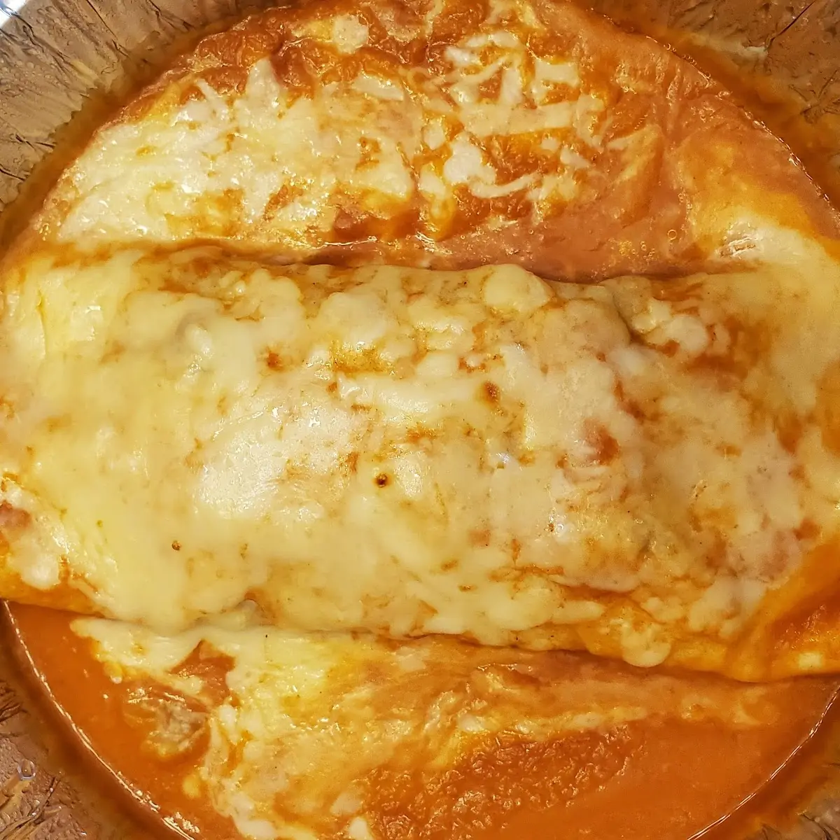 Steak Enchilada Burrito
