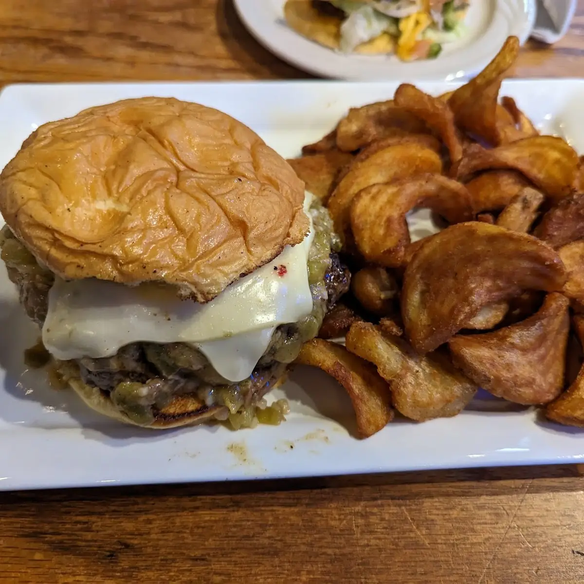 Green Chile Burger