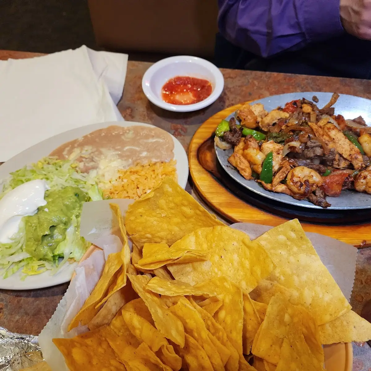 Lunch Texas Fajitas