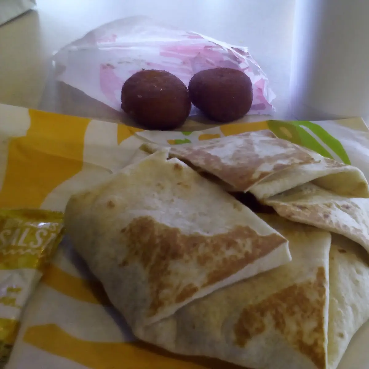 Breakfast Steak Grilled Wrap Meal