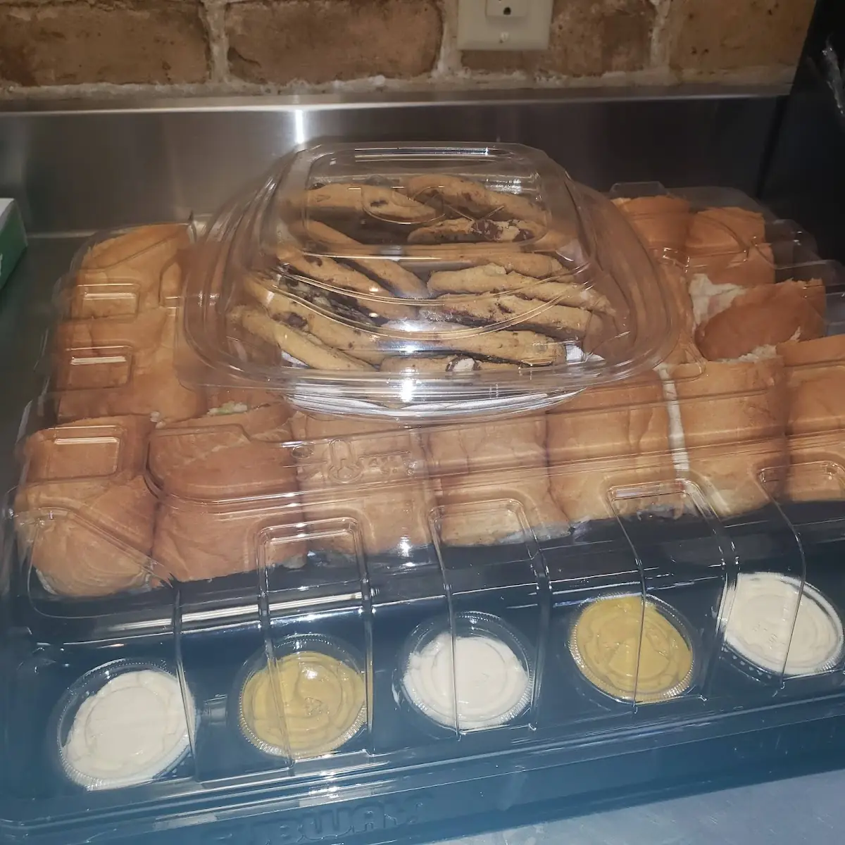 Sandwich Platter & Dozen Chocolate Chip Cookie