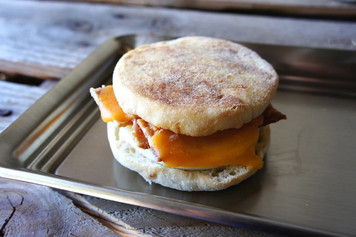 Bacon Egg & Cheese Breakfast Sandwich