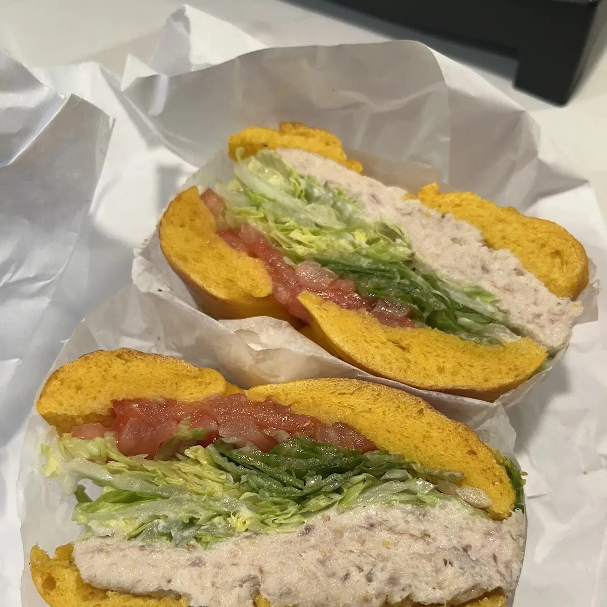 Whitefish Salad Bagel