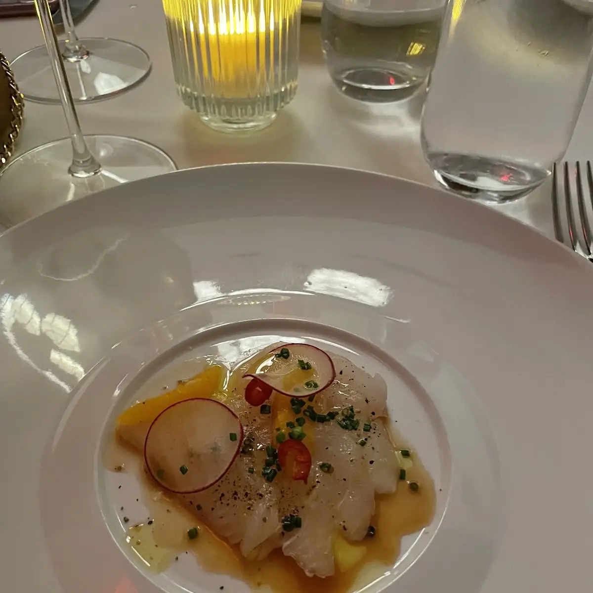 Raw Fish Appetizer