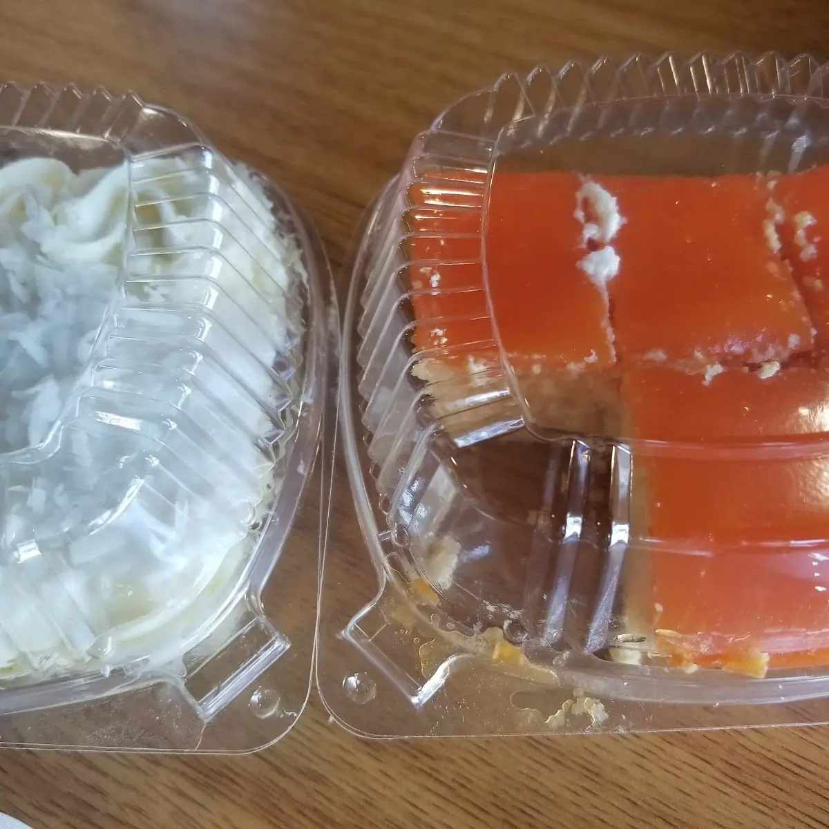 Passion Fruit Cake Slice
