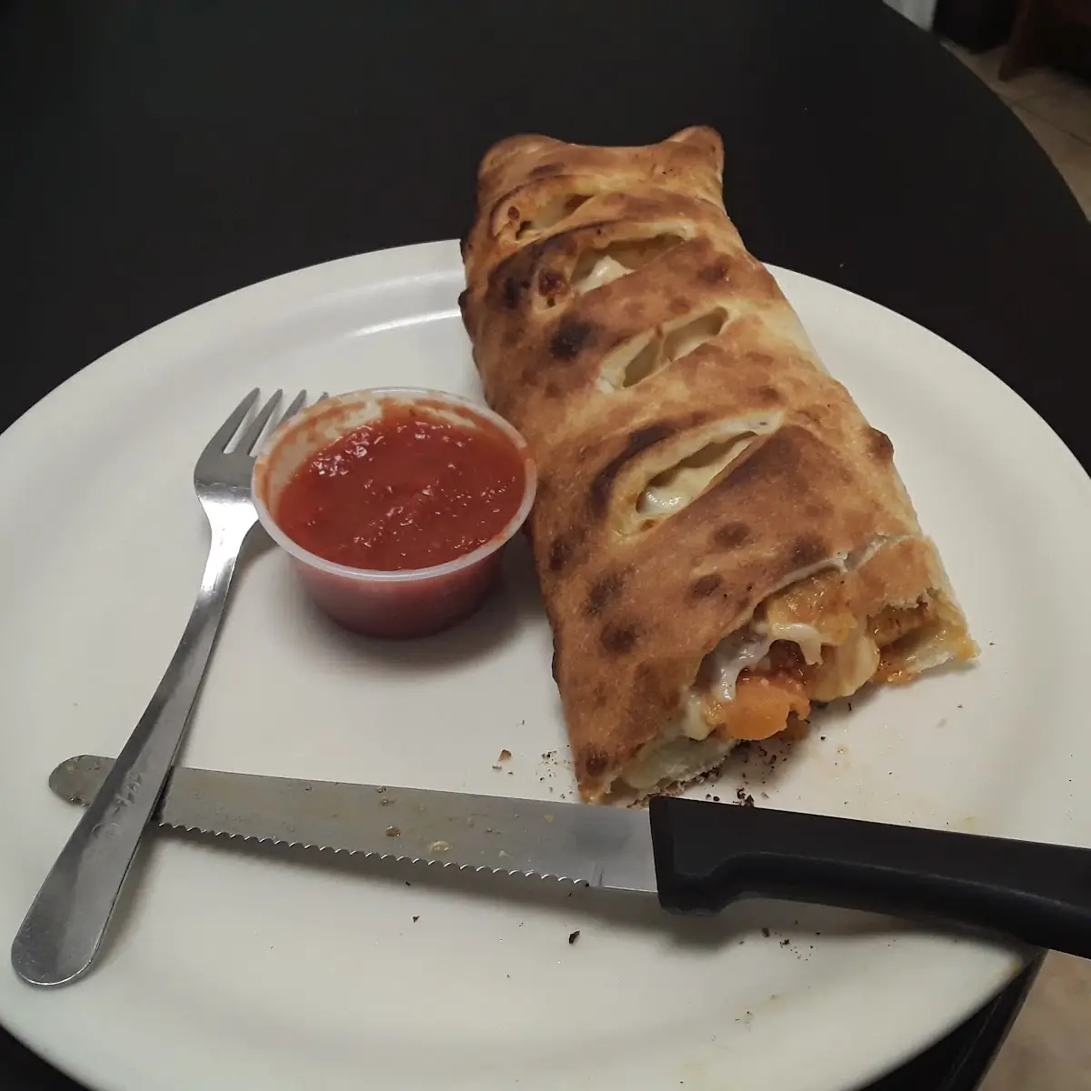 Chicken Wing Calzone Personal Size