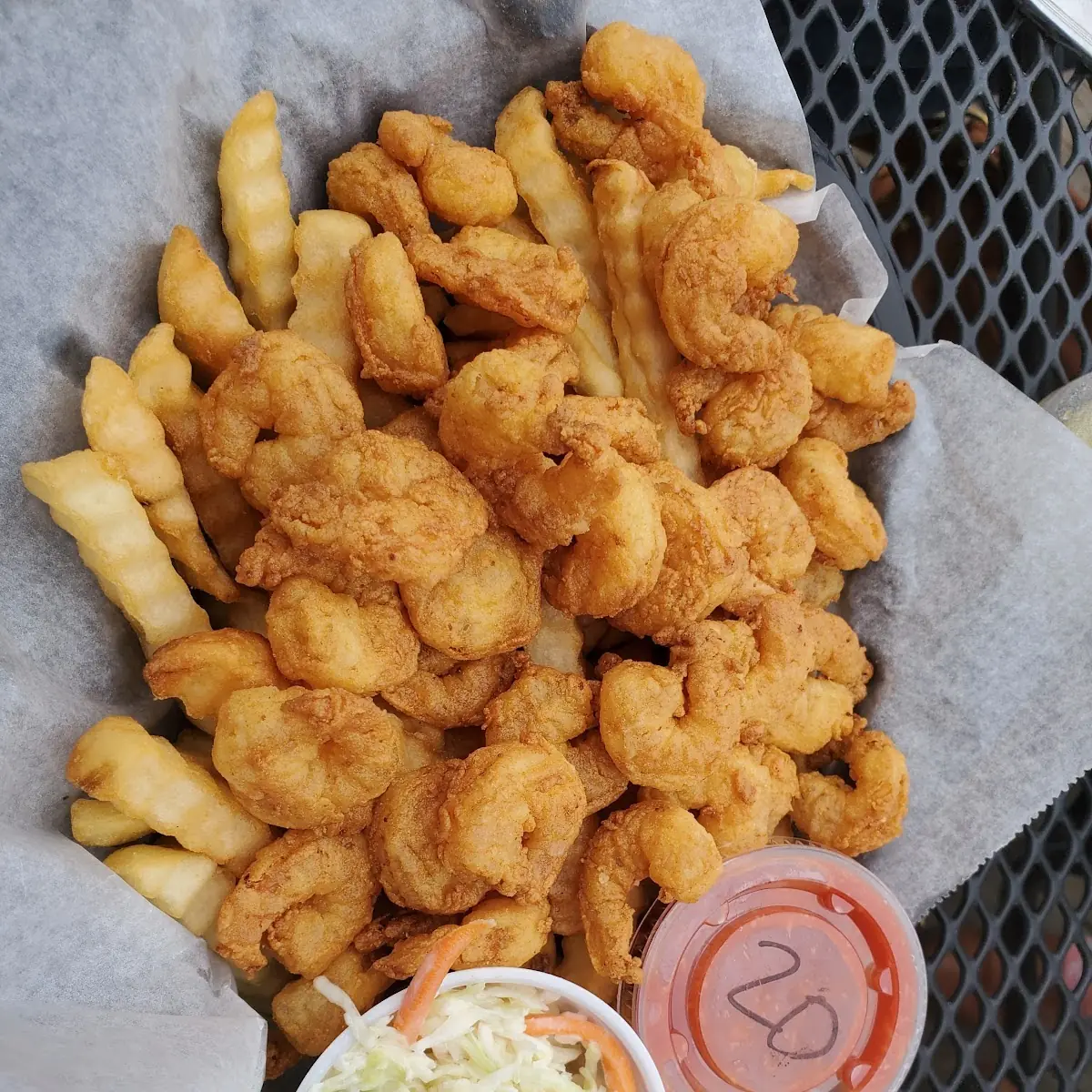 Baby Shrimp Basket