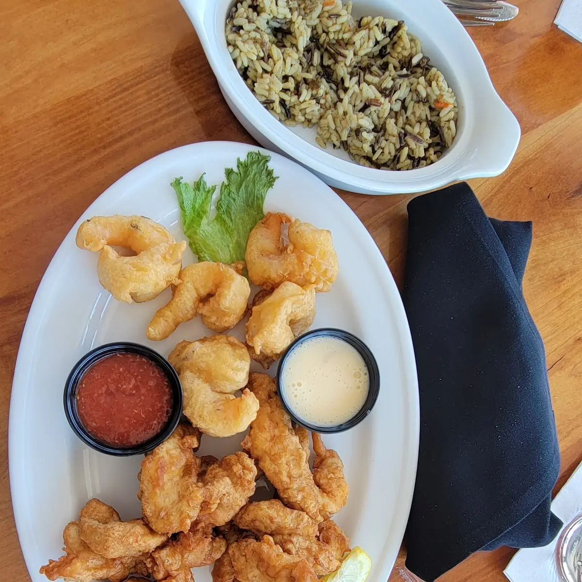 Fried Shrimp Platter (10) (3PO)
