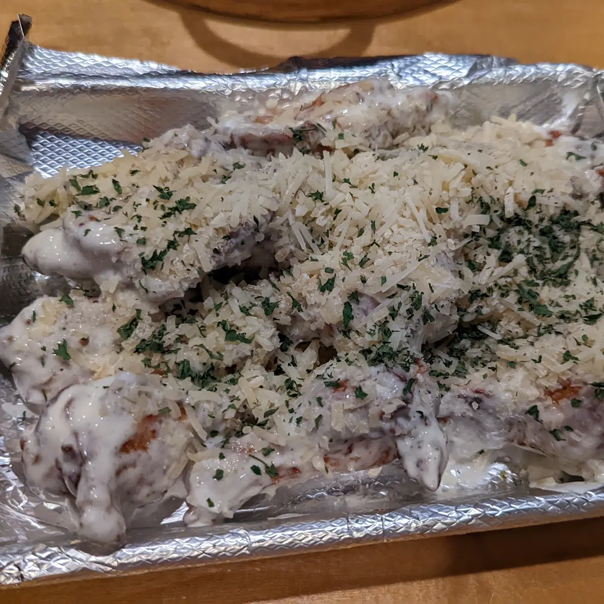 Garlic Parmesan Wings