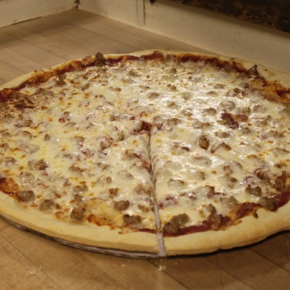 Large Thin Crust Pizza