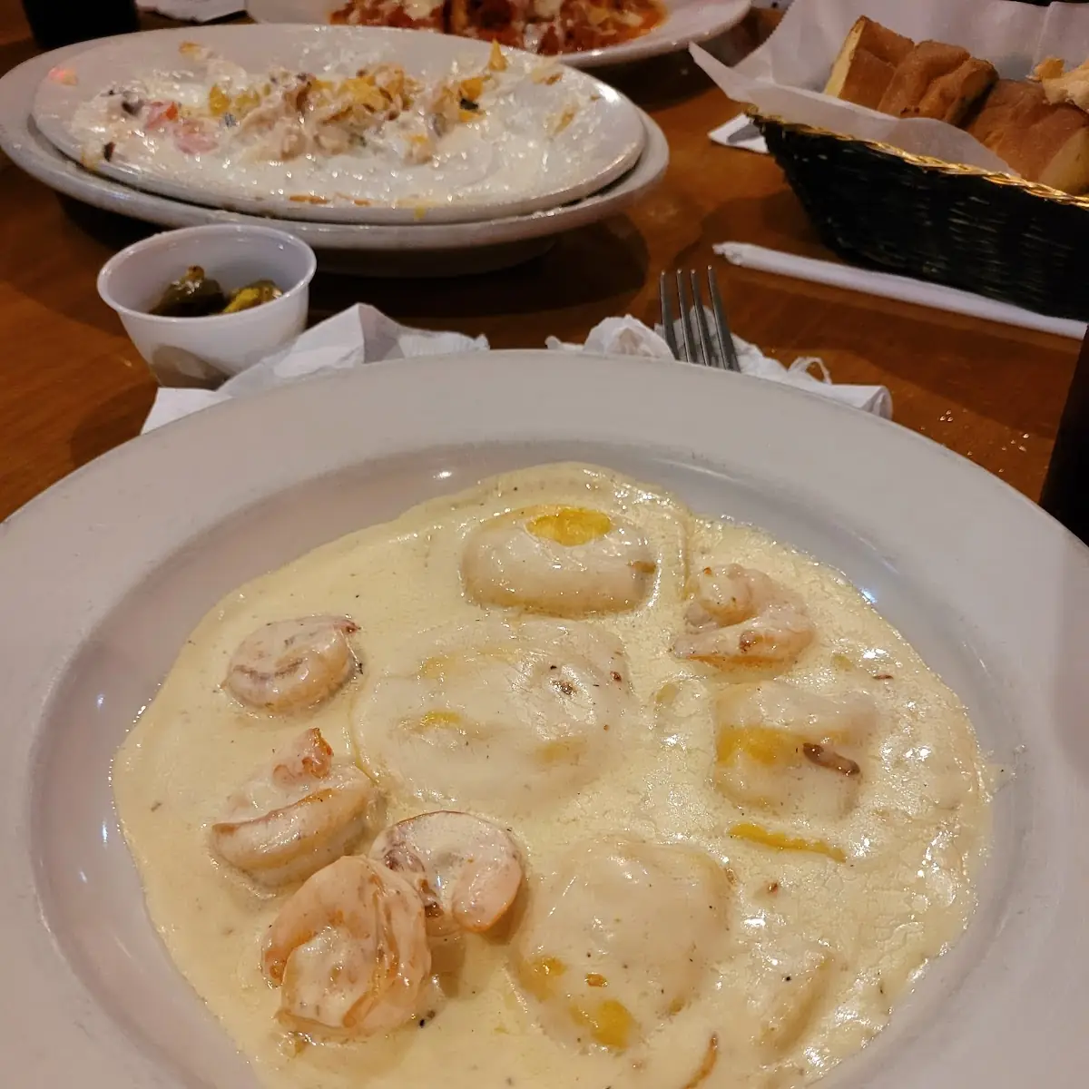 Shrimp Alfredo