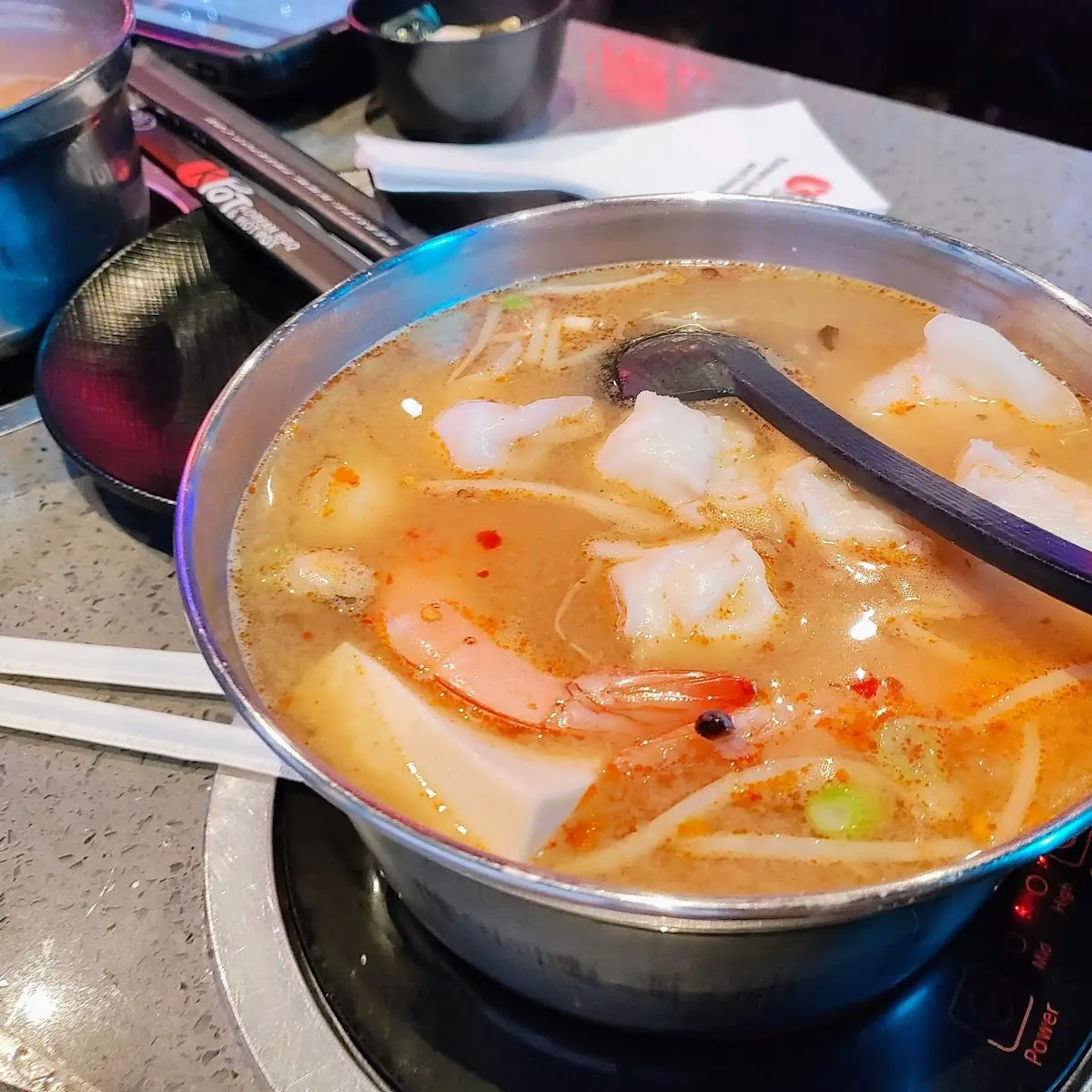 Miso Broth with Chilli Sauce