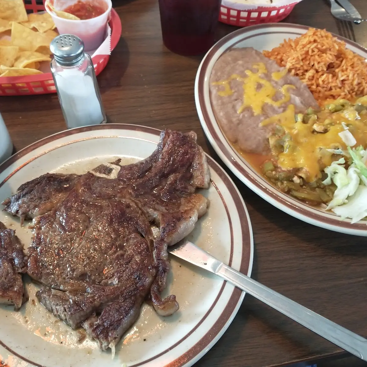 T Bone Steak Dinner