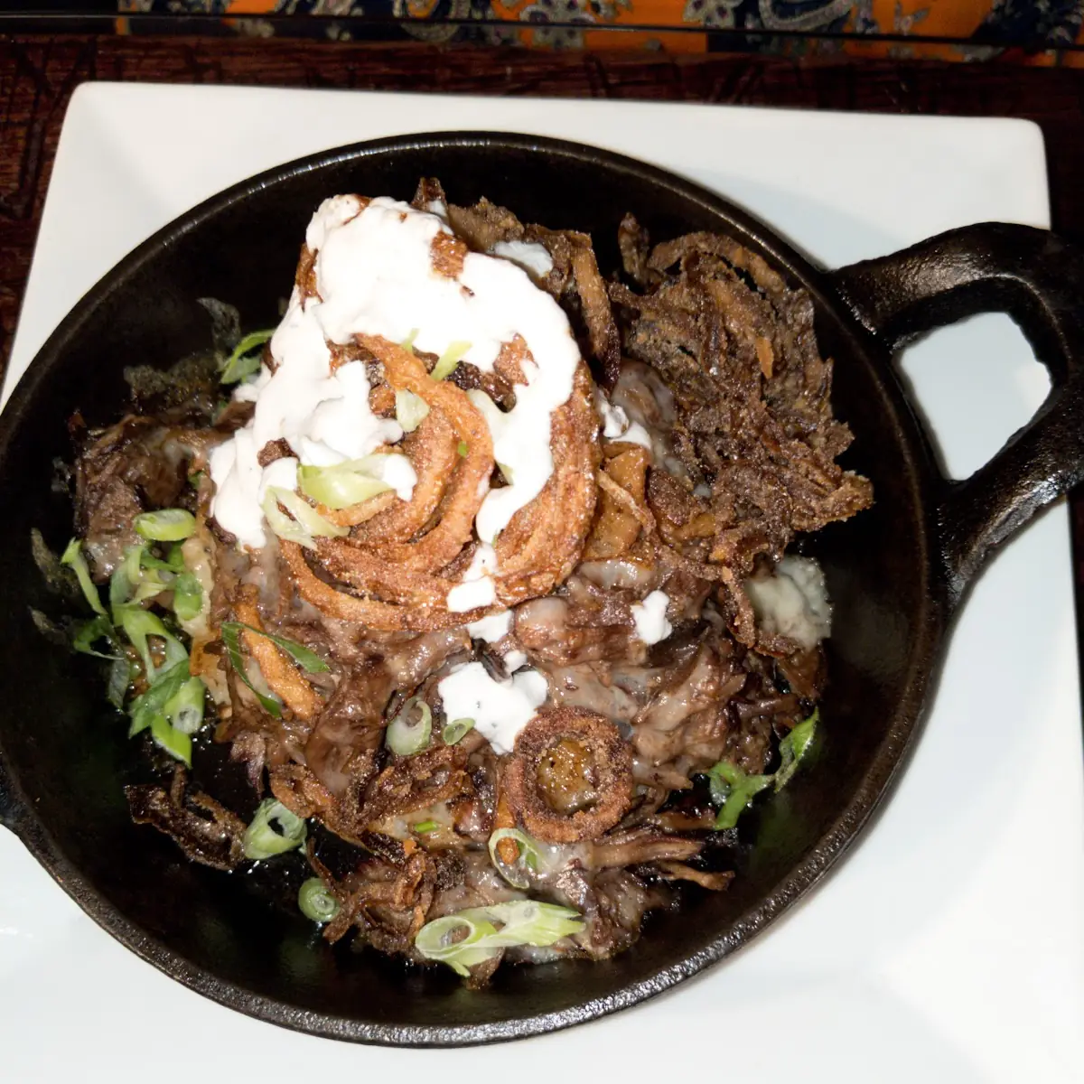 Smoked Brisket Chili Nachos
