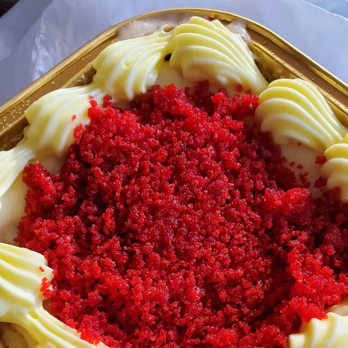 Red Velvet Banana Pudding