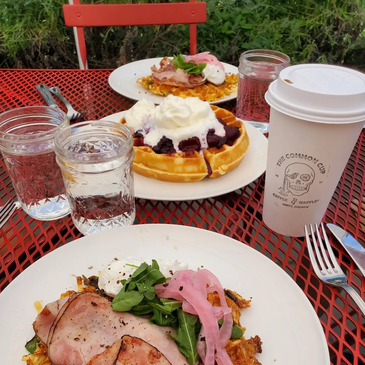 Corned Beef & Hash Waffle