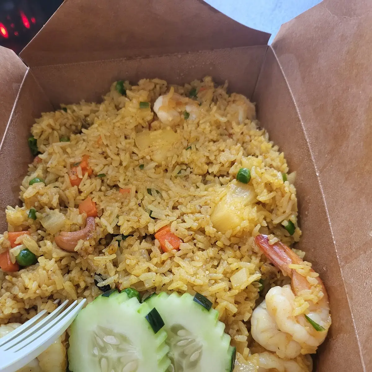 Pineapple Shrimp Fried Rice
