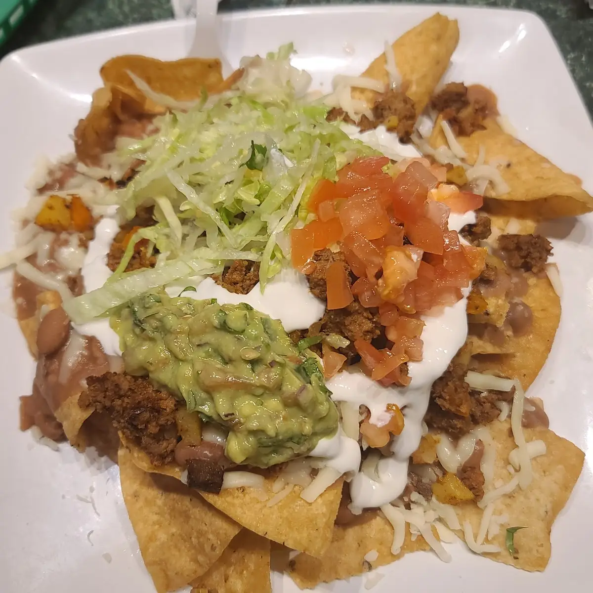 Nachos with Ground Beef
