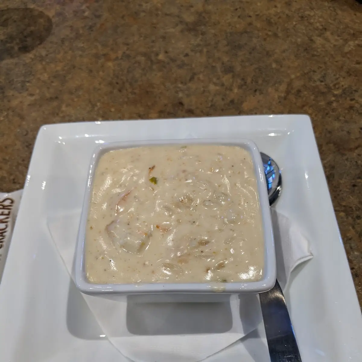 Chicken Alfredo and Rice Soup