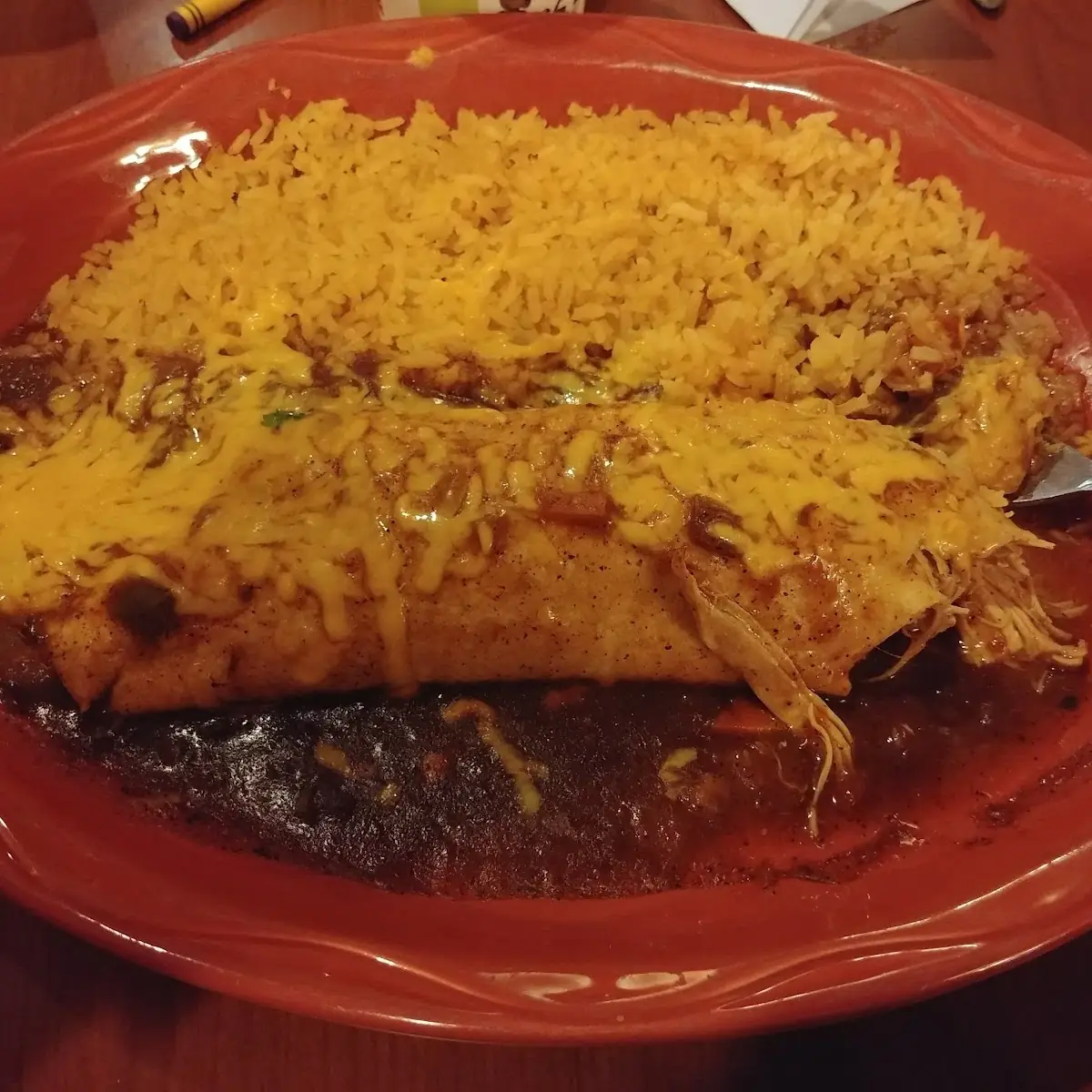 Chicken Burrito