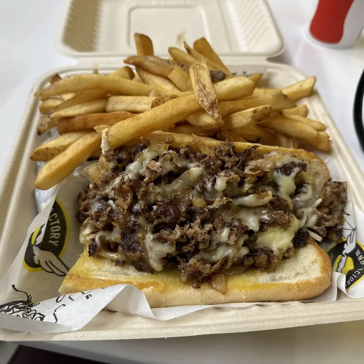 Philly Cheese Steak Sandwich
