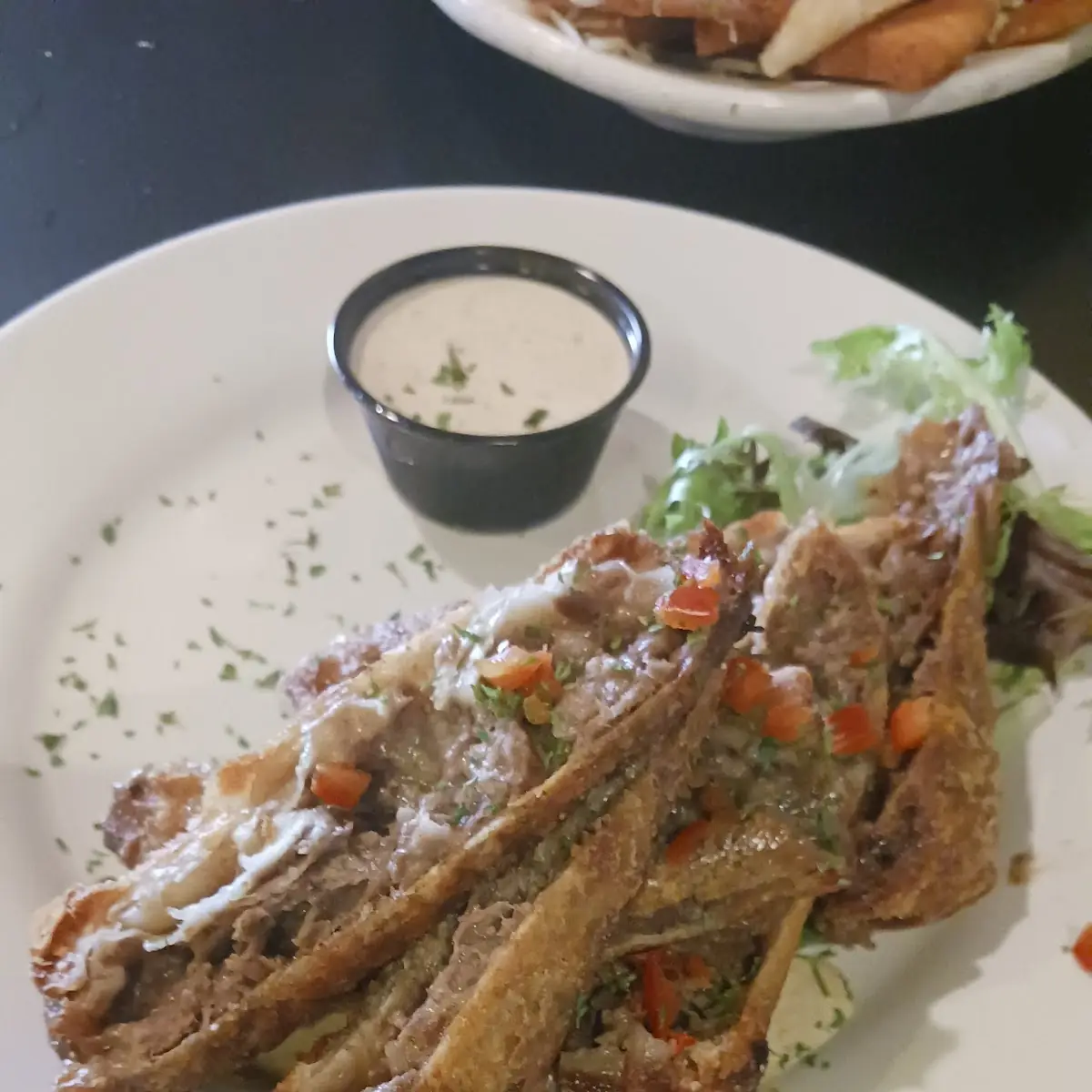 Crispy Ribeye Egg Rolls