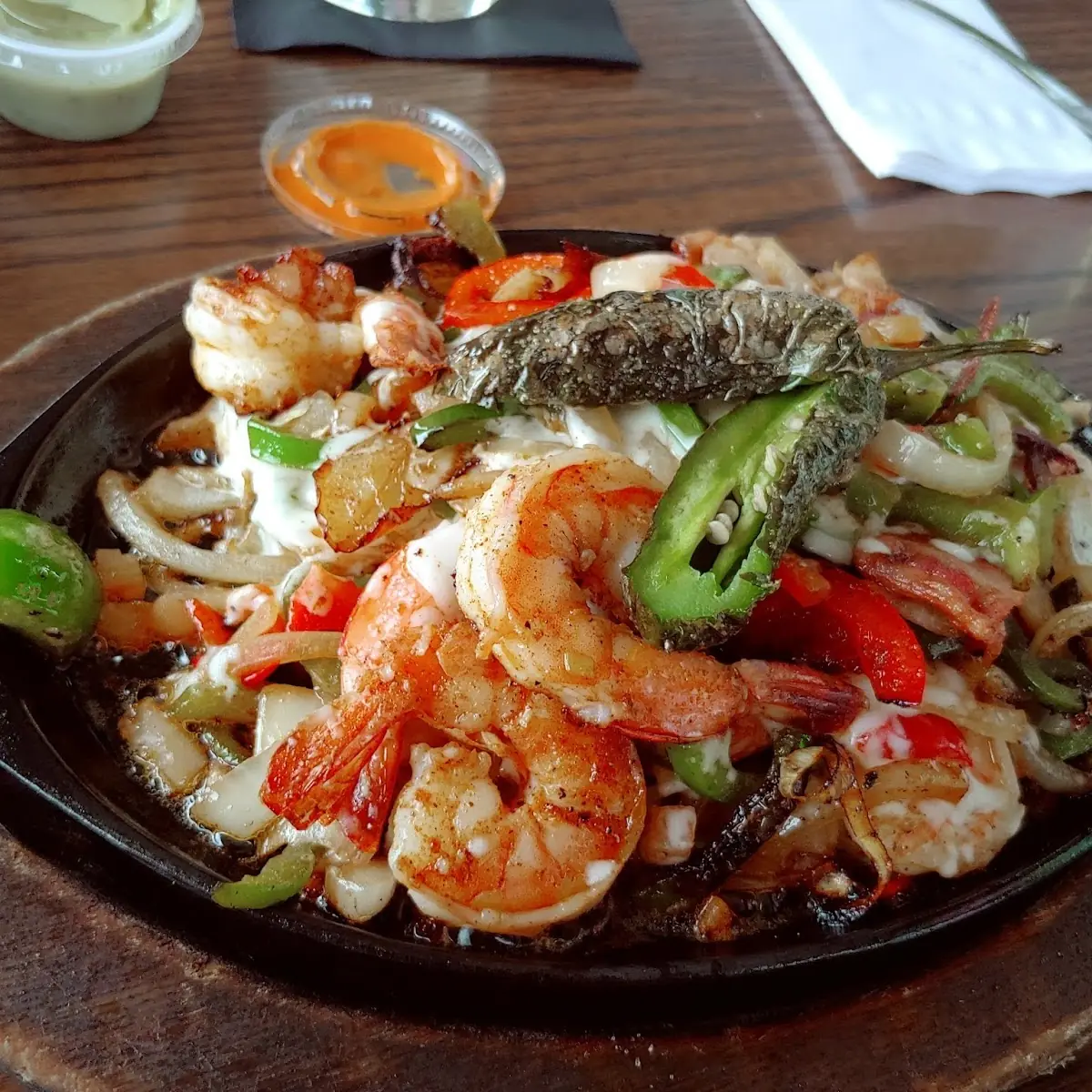 Shrimp Fajitas