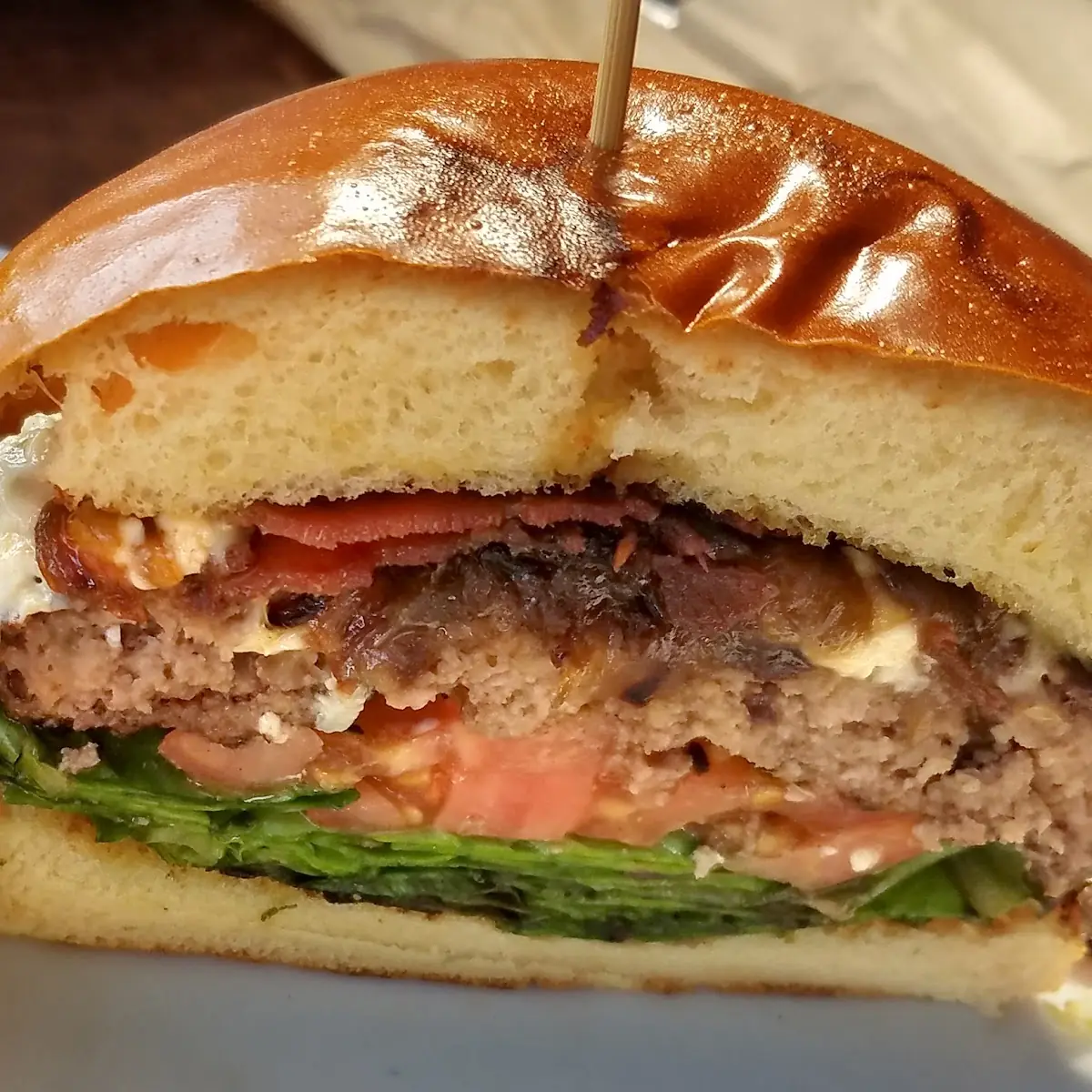 Bacon Bleu Cheese Burger